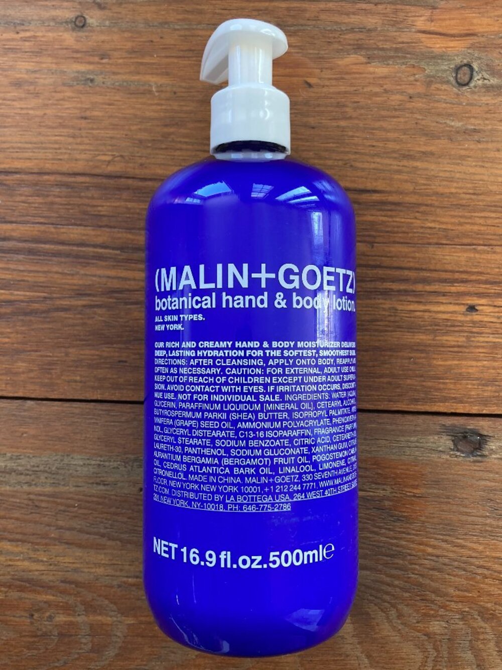 MALIN + GOETZ Botanical Hand & Body Lotion - 16.9 fl. oz. NEW